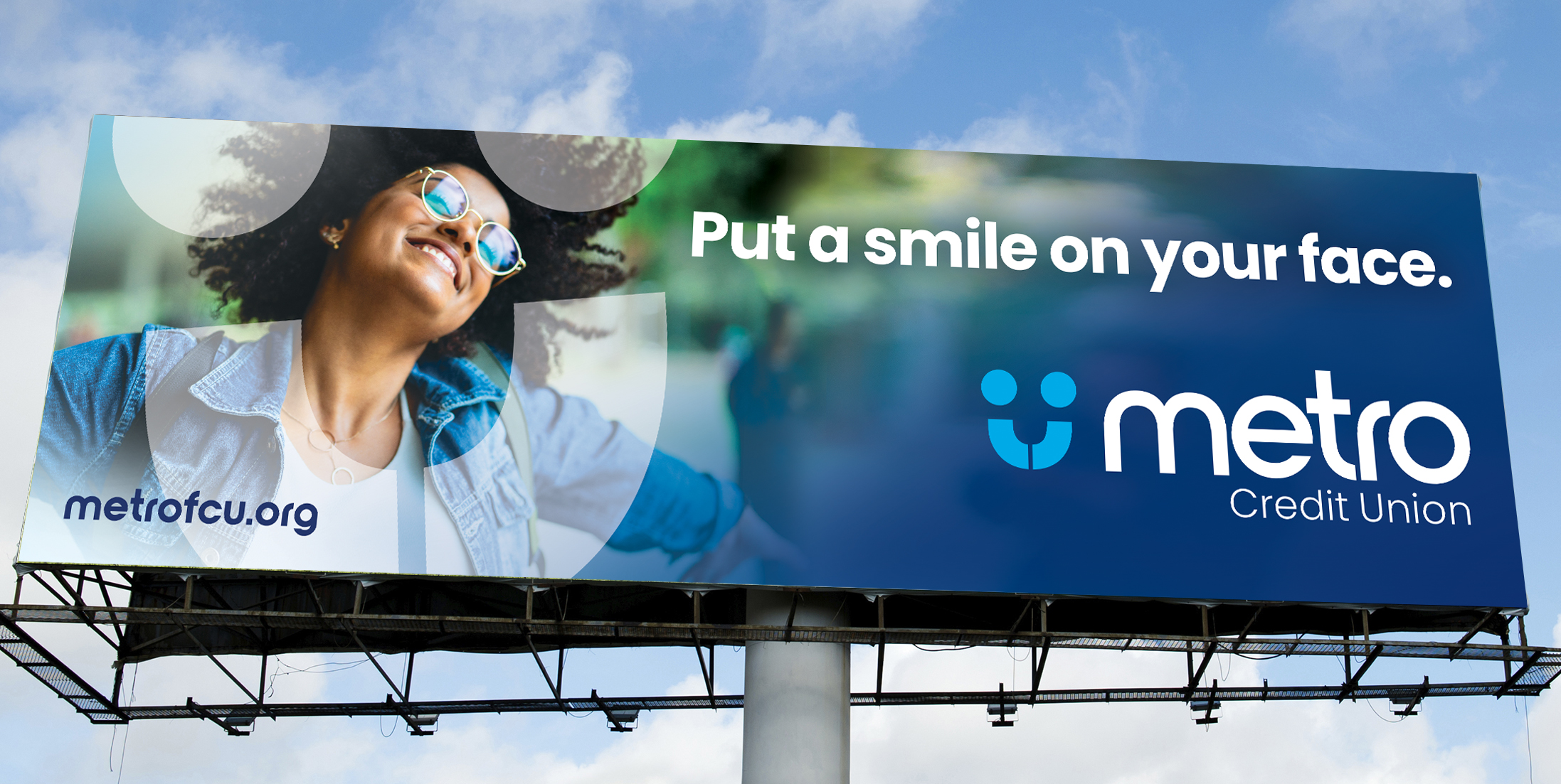 Metro Credit Union billboard